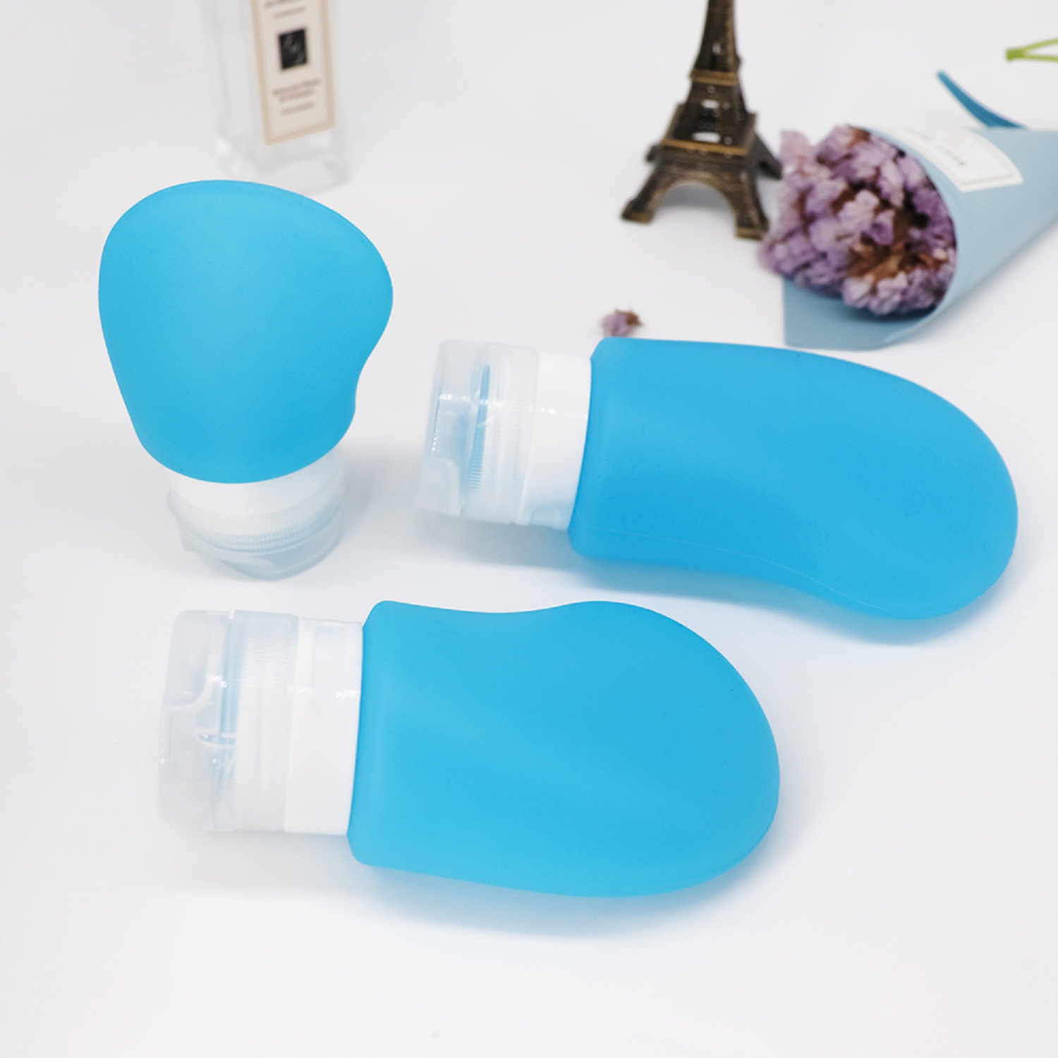 Silicone Travel Bottle Portable Squeezable Food Grade Container Silicone Travel Bottles