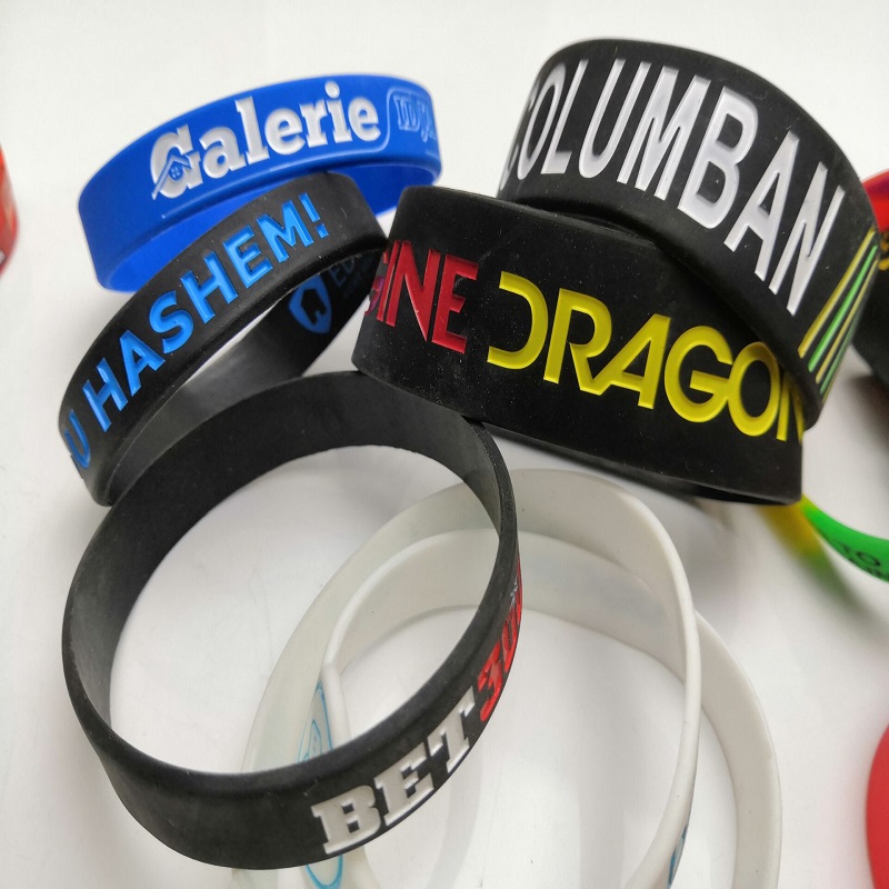 Rubber Bracelet Silicone Sports Bracelets Lovers Bracelet Silicone bands customized logo silicone bracelet 