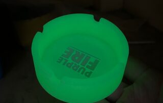 Round Silicone Ashtray Heat Resistant Customised Smoking Accessories custom ashtray