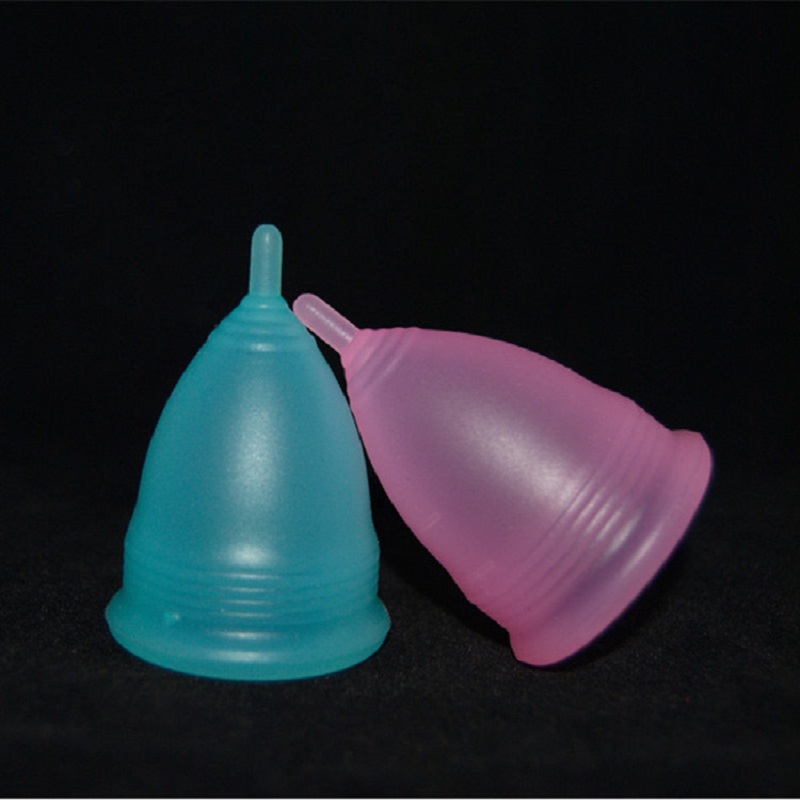 Medical Silicone Moon Cup Female Reusable Silicone Menstrual Cup Period Soft Medical Cups