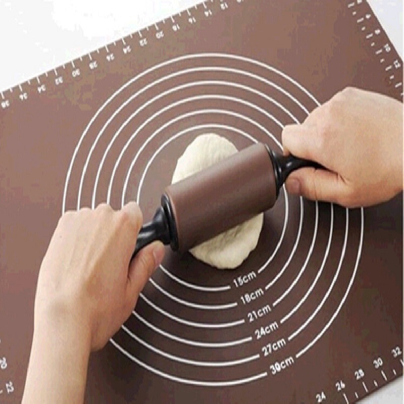 silicone Kneading pad100% Pure Food grade silicone flexible folding non-stick kneading dough pastry mat for baking