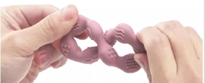 Bpa Free Food Grade silicone baby chewing teether Teething Soothing Molar chewing toys teether