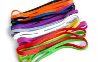 Custom Size Silicone Rubber X Bands Silicone Book Band silicone H bands for box