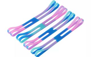 Custom Size Silicone Rubber X Bands Silicone Book Band silicone H bands for box