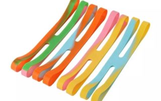 Custom Size Silicone Rubber X Bands Silicone Book Band silicone H bands for box