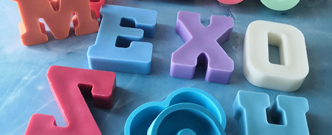 DIY Decoration Lamp Holder Eopxy Resins Alphabet Silicone Molds a-z silicone Individual Letters Moulds