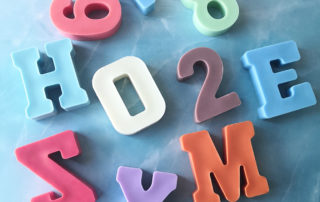 DIY Decoration Lamp Holder Eopxy Resins Alphabet Silicone Molds a-z silicone Individual Letters Moulds