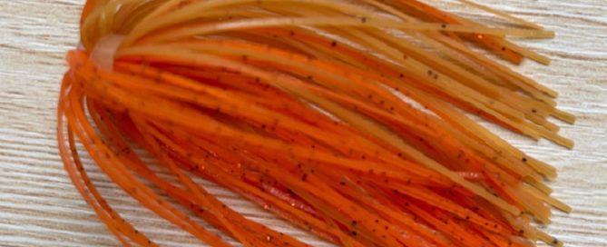 Fishing silicone skirts tab strips total the length is lure making craft bass jigs spinner bait