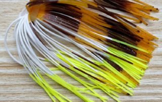 Fishing silicone skirts tab strips total the length is lure making craft bass jigs spinner bait