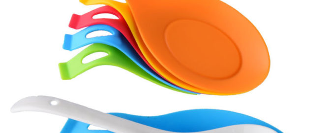 Heat Resistant Silicone Utensil Rest Extra Large Spoon Rests Plate Pot Clips Kitchen Cooking Spatula Spoon Holder