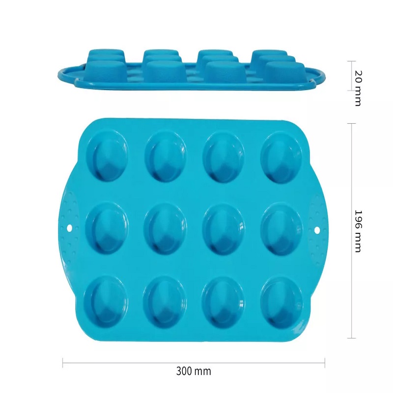 Silicone muffin cake trays for birthday cupcake baking molds silicone cupcake Muffin Pan