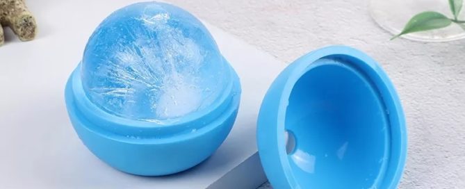 Whiskey Cocktail Red Wine Silicon Football Single Ball Big Round Ice Cube tray Moulds big w silicone ice cube tray