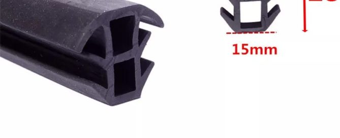 Window Rubber Seal Soundproof T shaped NBR FPM FKM silicone rubber Sealing Solar photovoltaic panel T-shaped rubber gasket seal