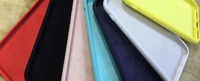 Silicone Case Liquid Silicone Cover Fiber Inside Silicon Back Cover for iPhone Case silicone xr case apple