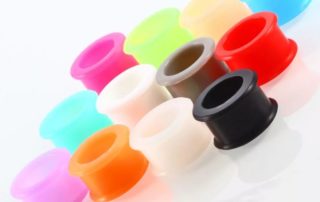 Silicone Ear Plugs And Tunnels Piercing Expander Piercing Tunnel Ear Tunnels Stretchers Plug Ear Gauges
