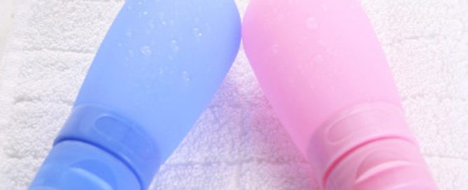 BPA Free Portable Leak Proof Squeeze Shampoo Cosmetic Silicone Travel Bottle Tube Set Cosmetic Travel Containers