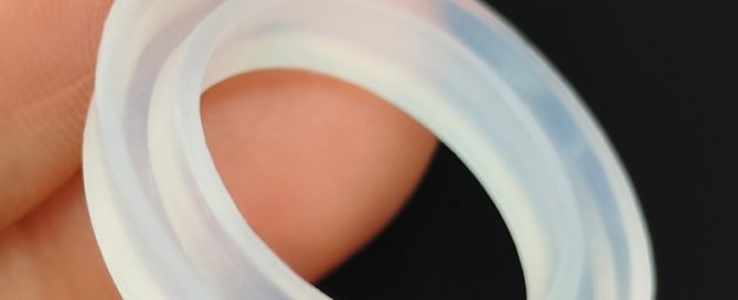 Food grade sealing ring storage jar glass lid waterproof and dustproof rubber ring v silicone gasket