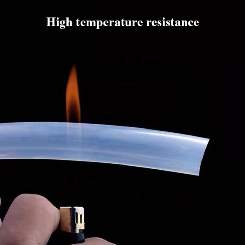 Food grade silicone rubber tube Pump Clear Pipe Silicone Rubber Hose Tube heat resistant Thin wall transparent silicone rubber tubing