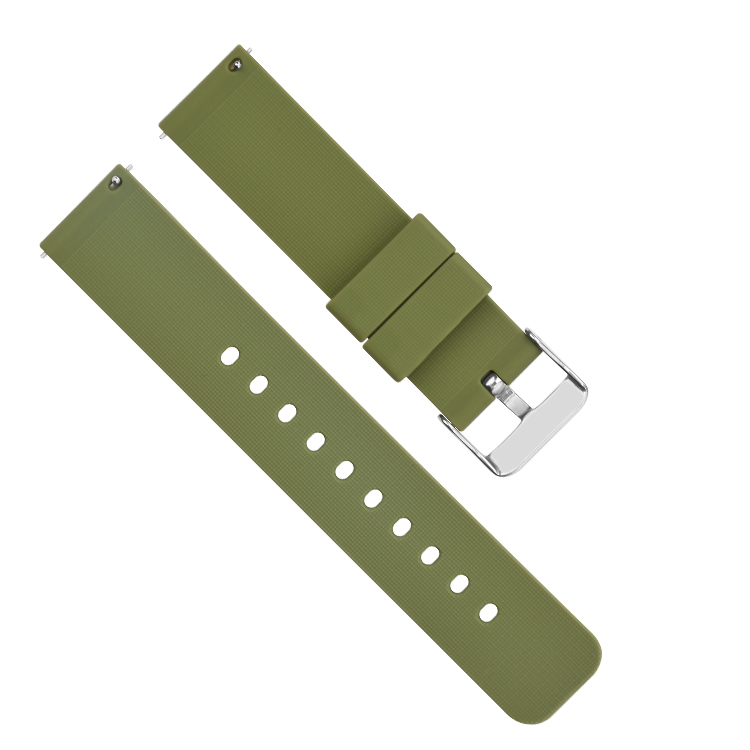 Silicone Watch Band for Sport watch Changeable Rubber Watch Strap Original Folding buckle silicone rubber watch strap for Luxury watch rolex 