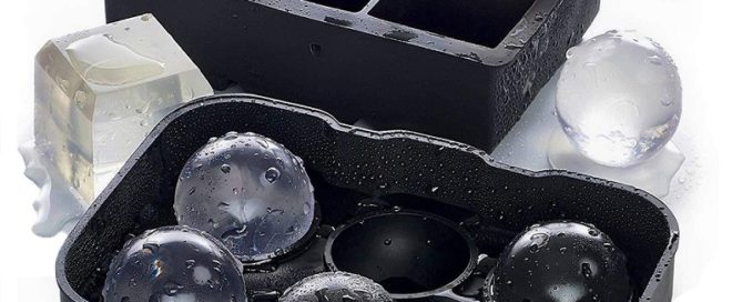 Hot Sell Silicone 6 Capacity Round Ice Ball Maker Mold For Whiskey Ice Cube Tray