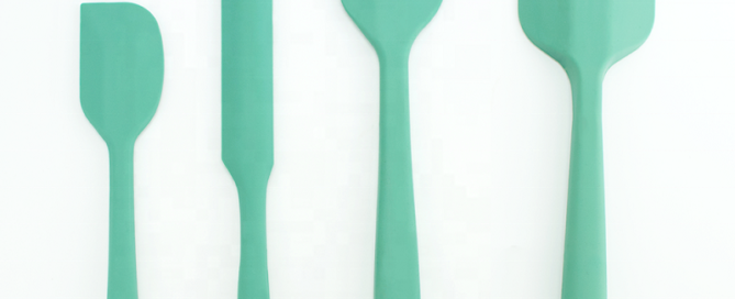 Non Stick Baking Cooking Utensil Silicone Scraper Spatula Food Grade Silicon Spatula Bakery Silicone Sprinkle Cream Scraper