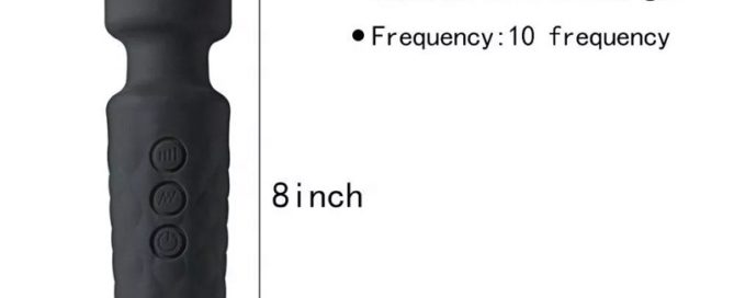 Rechargeable 10 Speeds Waterproof Mini Av Wand Vibrator Women Sex Toy silicone Wand Massage Clitoris Dildo Vibrator adult toys