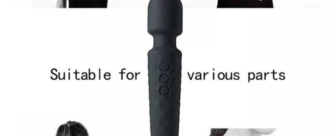 Rechargeable 10 Speeds Waterproof Mini Av Wand Vibrator Women Sex Toy silicone Wand Massage Clitoris Dildo Vibrator adult toys