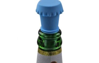 Red Wine Bottles Stoppers Sealer Replacement Taper Shaped Silicone Rubber Black Wine Bottle Stopper