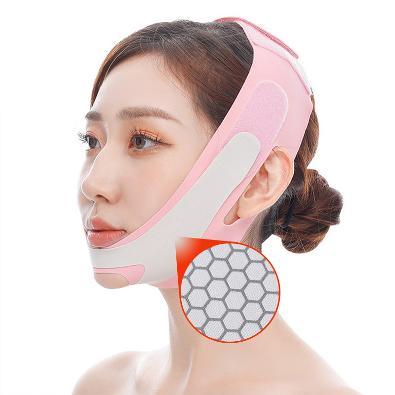 Silicone V Line Chin Cheek Lift Up Band Anti Wrinkle Bandage Face Slim Mask Belt silicone v-shape face lift-up band