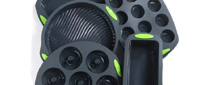 7 silicone cake pan Silicone Bakeware muffin loaf cake pans Pizza baking Silicone cooking baking molds