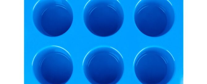 BPA Free Muffin Tin Tray 6 Cup Non-Stick Large Silicone Cupcake Baking Pan silicone 6 muffin tray