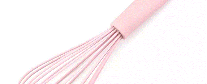 Egg Mixer Kitchen Silicone Manual Egg Whisk For Baking Eggbeater Cream Whisk Silicone Bold Wire Egg Whipper 6 Wire silicone Whisk