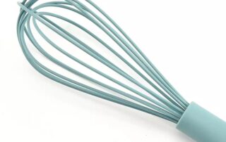 Egg Mixer Kitchen Silicone Manual Egg Whisk For Baking Eggbeater Cream Whisk Silicone Bold Wire Egg Whipper 6 Wire silicone Whisk