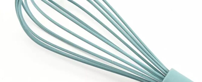 Egg Mixer Kitchen Silicone Manual Egg Whisk For Baking Eggbeater Cream Whisk Silicone Bold Wire Egg Whipper 6 Wire silicone Whisk