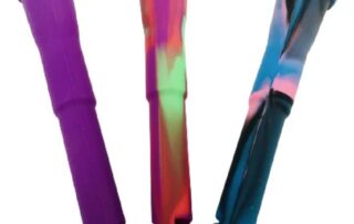 Silicone Down Stem w Bowl and Lid 6 Longer Size Silicone Hookah Small Hole Colorful Diffuser 6 silicone downstem