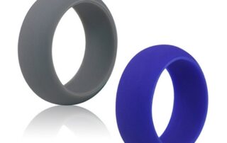 7 Colors Cute Sports Couple Silicone Wedding Ring For Men and Women 7 silicone rings