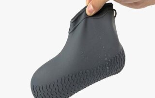 Custom Unisex Reusable Shoe Protectors Low-cut Rubber Elastic Waterproof Non-Slip Overshoes Rain Boots