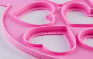 Round Heart Shape Baking Mold Nonstick Egg Cook Ring Maker Reusable Silicone 6 egg ring tray