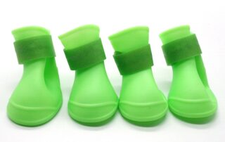 Waterproof Silicone Boots Cute Dog Waterproof Boots Dog Shoes for Dogs and Cats Outdoor Pet 5 silicone boot