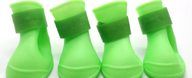 Waterproof Silicone Boots Cute Dog Waterproof Boots Dog Shoes for Dogs and Cats Outdoor Pet 5 silicone boot