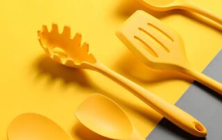 Silicon Cooking Spoons Utensils Set Nonstick 8 Pcs Set Cheap Kitchen Utensils Silicone spoon