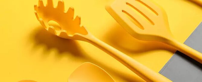 Silicon Cooking Spoons Utensils Set Nonstick 8 Pcs Set Cheap Kitchen Utensils Silicone spoon