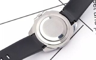 20mm 21mm 22mm Silicone Band Curved End Diving Watch Strap FKM Rubber Watch Strap for Rolex