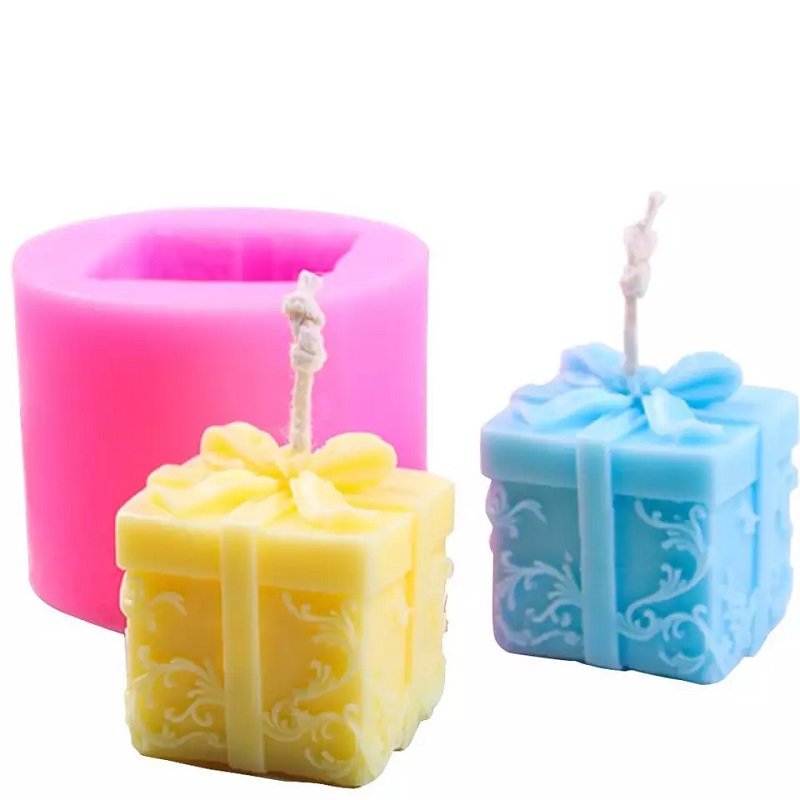 3D Christmas Silicone Mold Candle Soap Cake Molds Christmas Gift Candle Mould Aroma Candle Gypsum Mold For DIY Soap Making