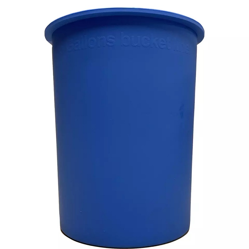 5 Gallon Reusable Rubber Bucket Liner for thin-set and Concrete Mix silicone 5-gallon bucket liner