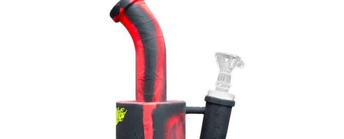 8.6 Inc Silicone Smoking Water Glass Hookah Pipe Bong Tobacco Bubbler Best Gift 5 silicone bong