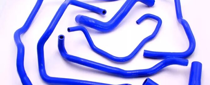 Auto Silicone Radiator Hose Kits Customized reinforced radiator coolant silicone hump air hose 2 silicone radiator hose