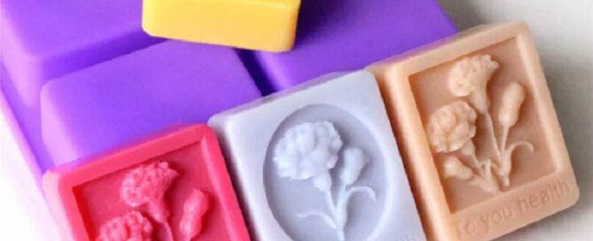 Custom 3D Silicone Candle Molds Geometric Shape Silicone Mould for Making DIY Homemade Beeswax Candles Bath Mini Soap Mold Maker