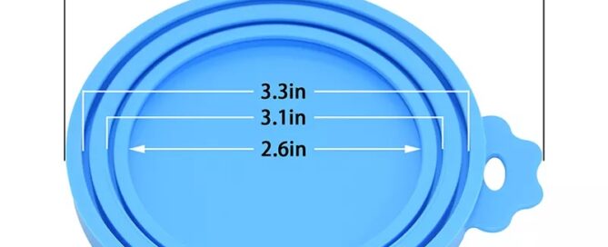 Food Grade dishwasher flexible Silicone Pet can Cover Universal BPA Free Silicone Can Lids Covers