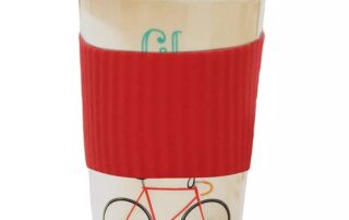 Heat Resistant Easy Take-Away Silicone Water Bottle Mug Coffee Cup Sleeve